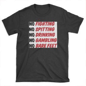 Caddyshack Rules Sign T-shirt Tee