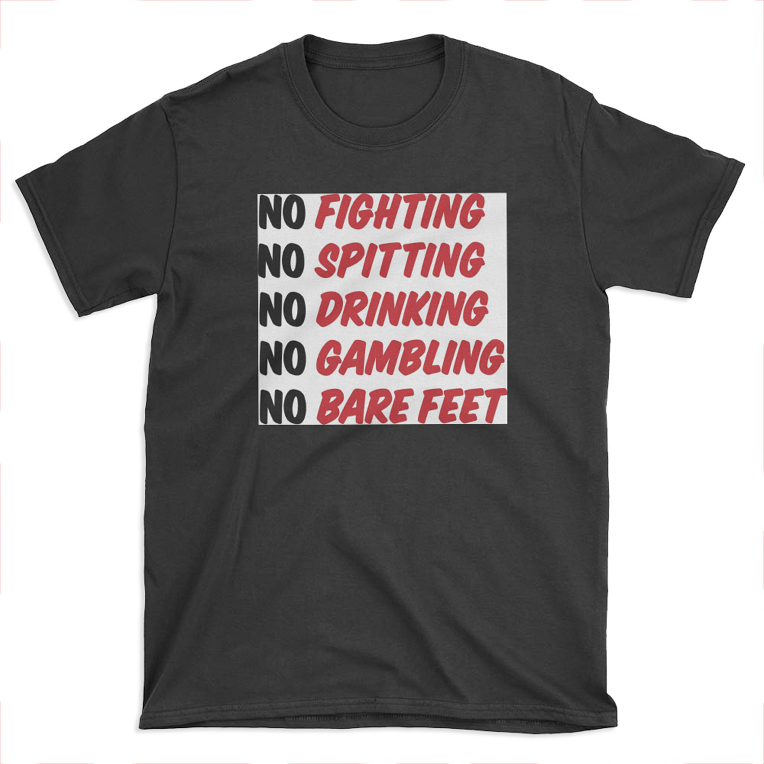 Caddyshack Rules Sign T-shirt Tee