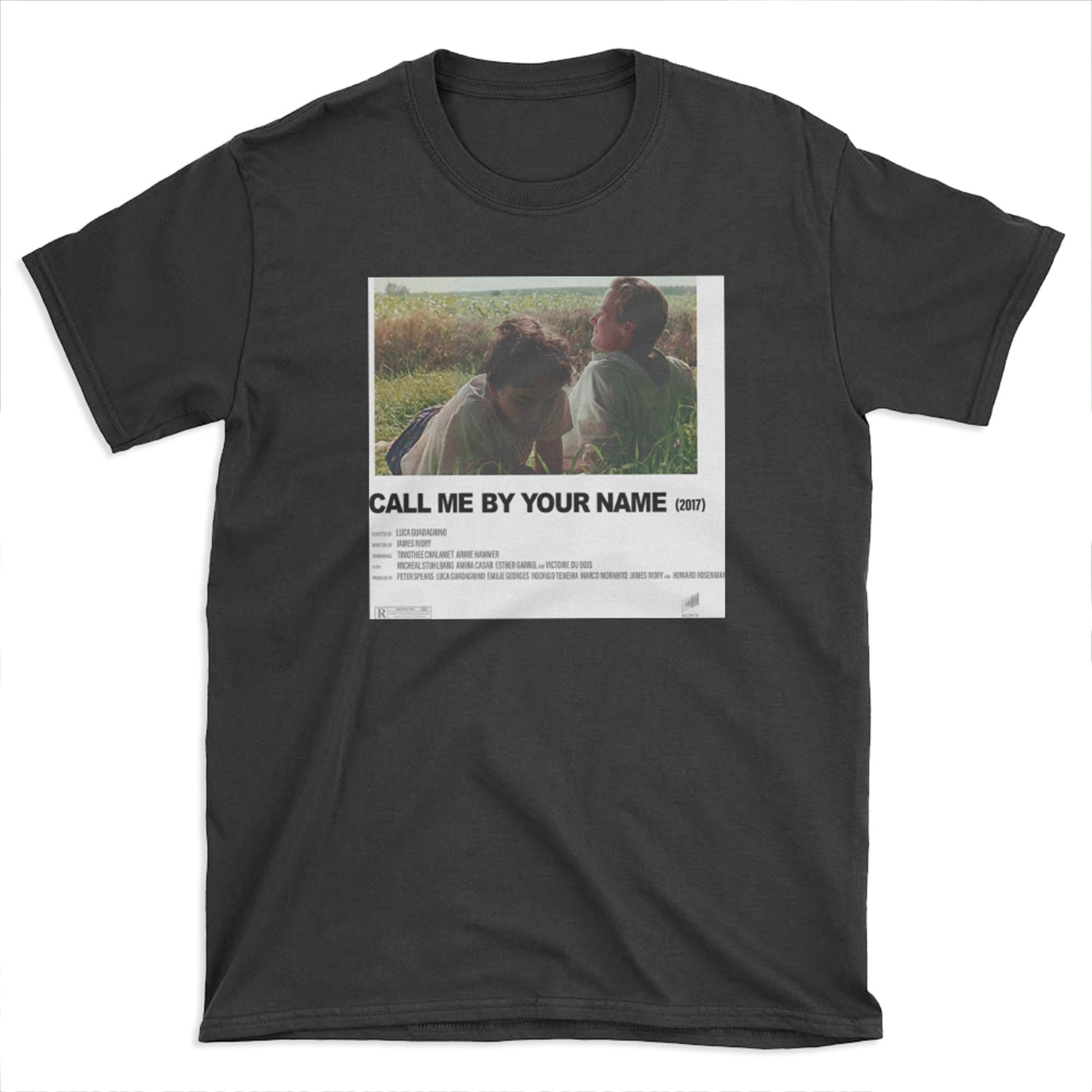 Call Me By Your Name (2017) Alternative Film T-shirt Tee