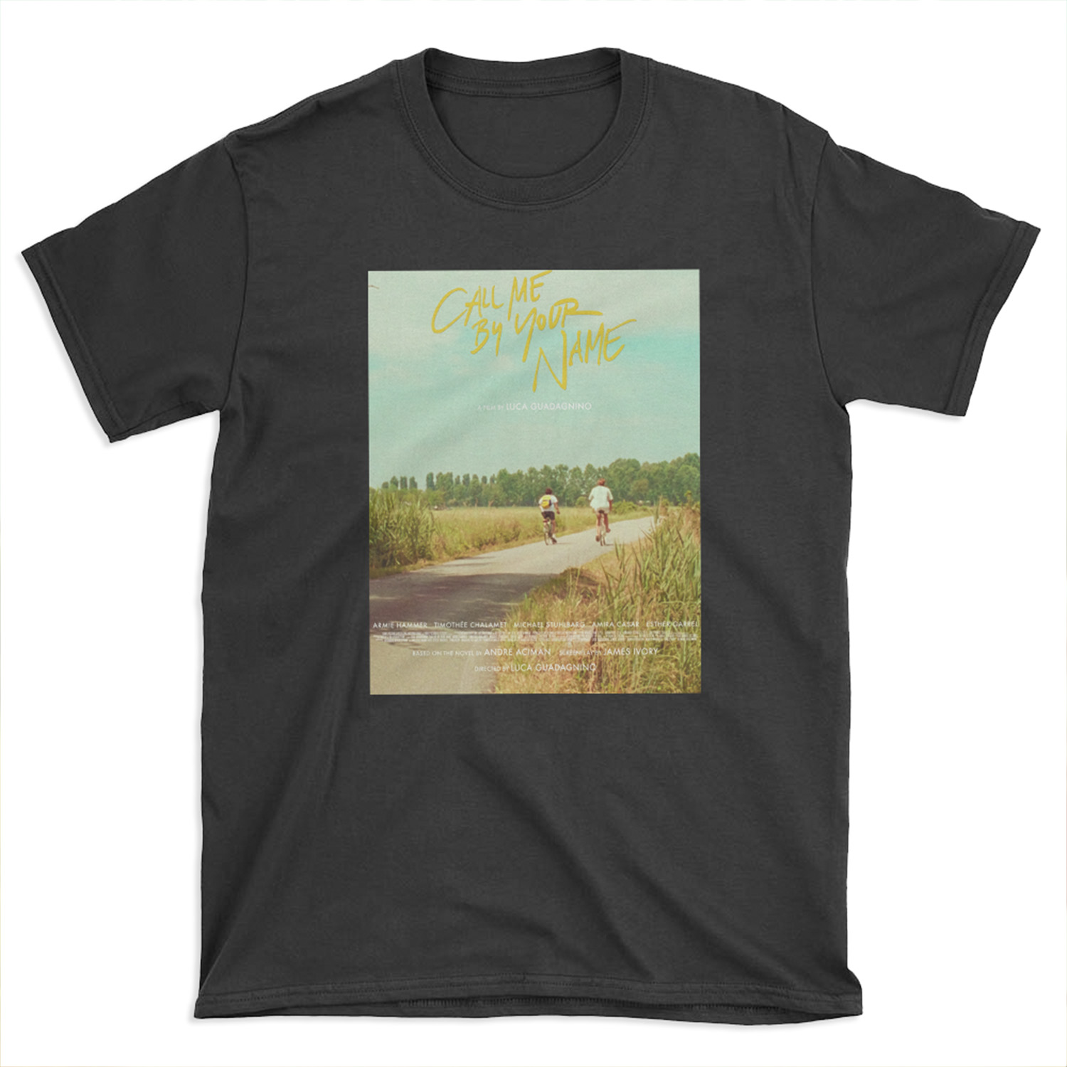 Call Me By Your Name Bike Ride T-shirt Tee