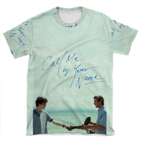 Call Me By Your Name - Classic Handshake AOP T-shirt Tee