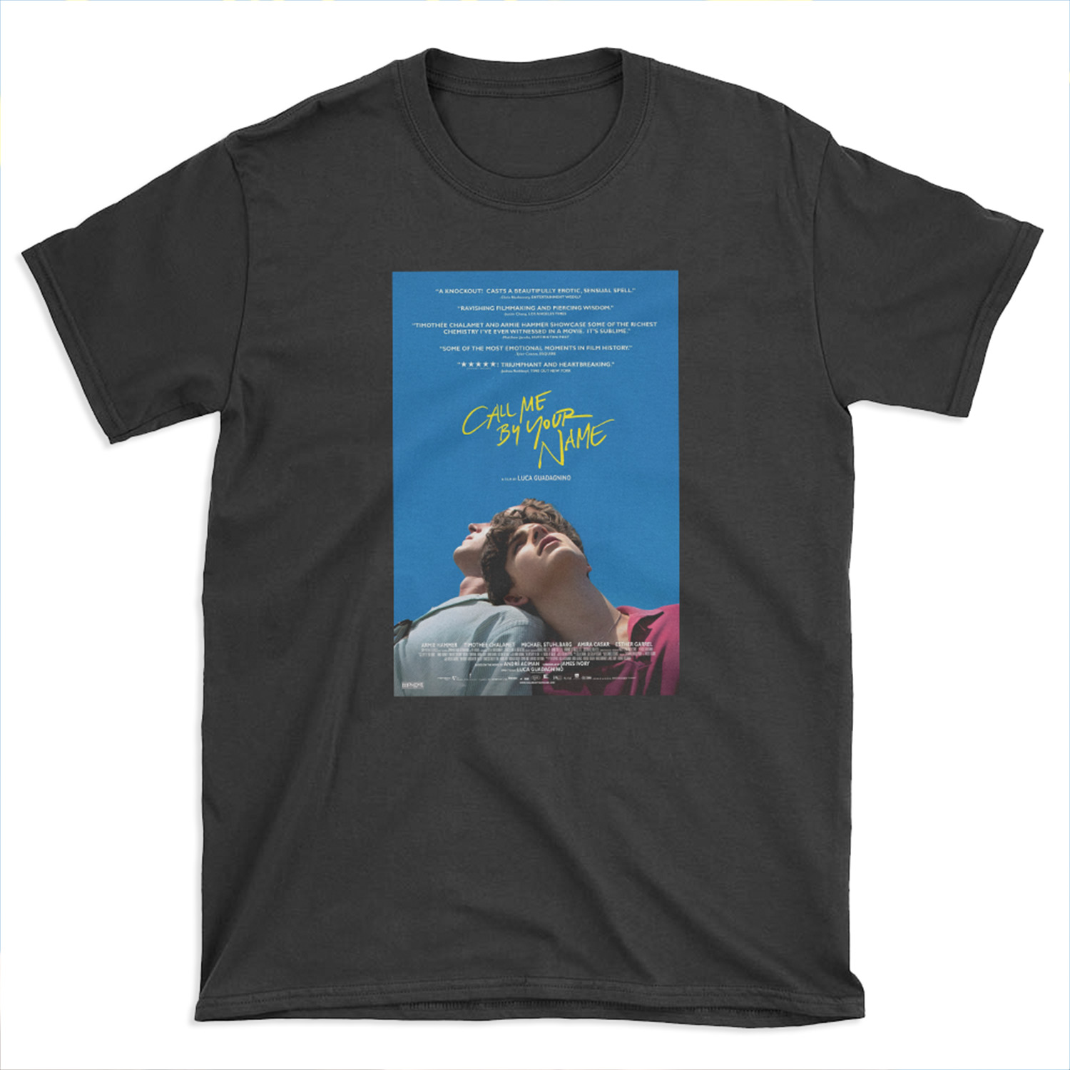 Call Me By Your Name Film T-shirt Tee