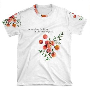 Call Me By Your Name - Inscription AOP T-shirt Tee