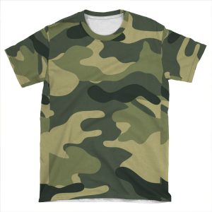 Camo Khaki AOP T-shirt Tee