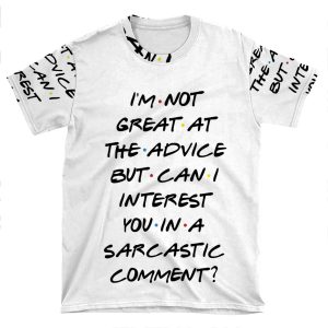 Can I Interest You In A Sarcastic Comment? AOP T-shirt Tee