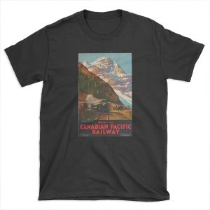Canadian Pacific Railway - Vintage Travel T-shirt Tee