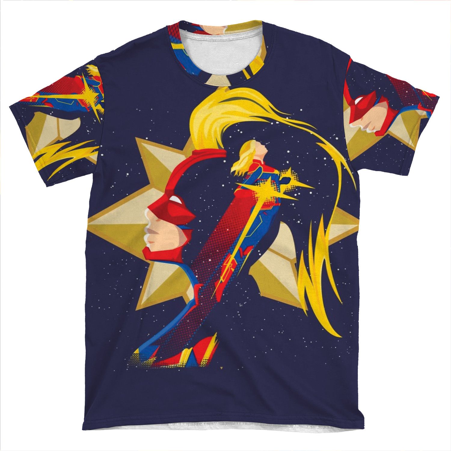 Captain AOP T-shirt Tee