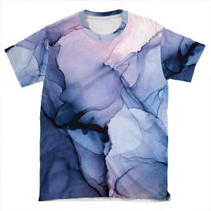 Captivating 1 - Alcohol Ink Painting AOP T-shirt Tee