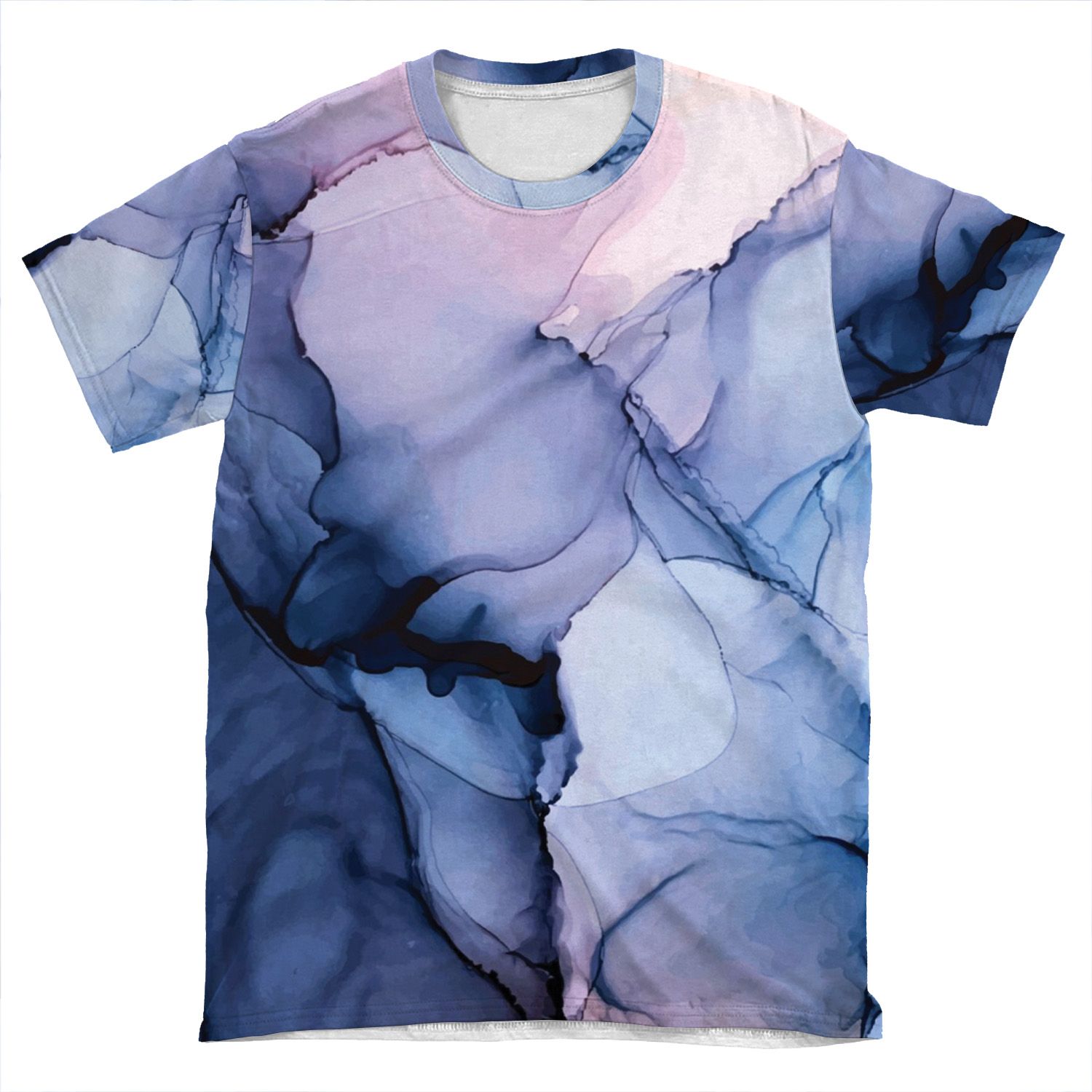 Captivating 1 - Alcohol Ink Painting AOP T-shirt Tee
