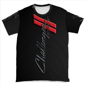 Carbon Fiber Challenger AOP T-shirt Tee