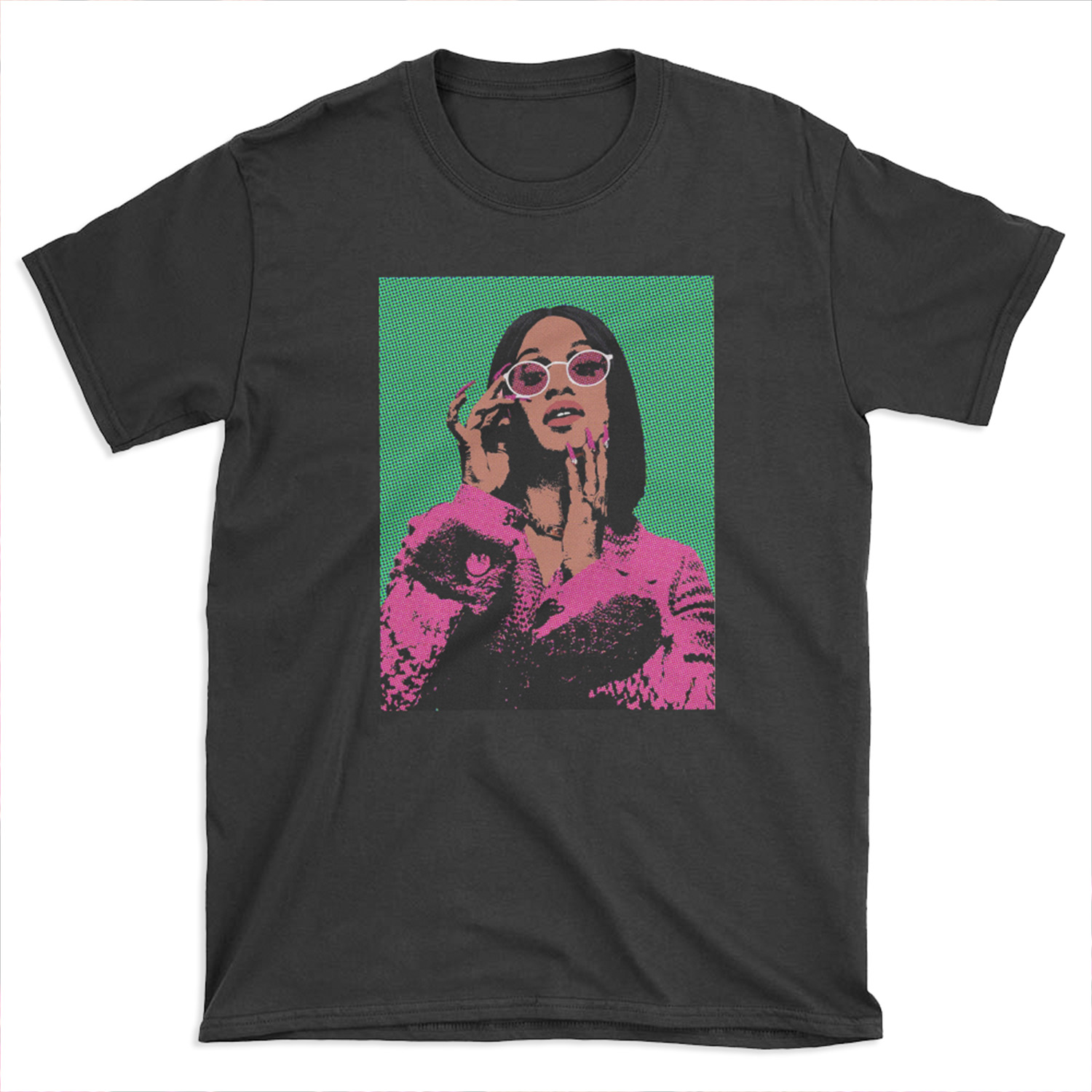 Cardi B pop art T-shirt Tee