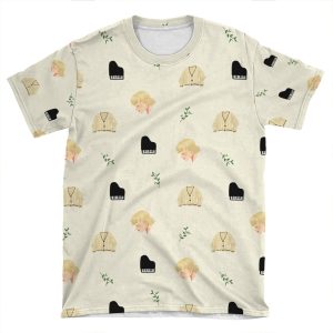 Cardigan AOP T-shirt Tee