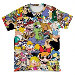 Cartoon Network AOP T-shirt Tee