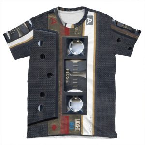 Cassette Gold () AOP T-shirt Tee