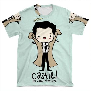 Castiel - Angel Of The Lord AOP T-shirt Tee