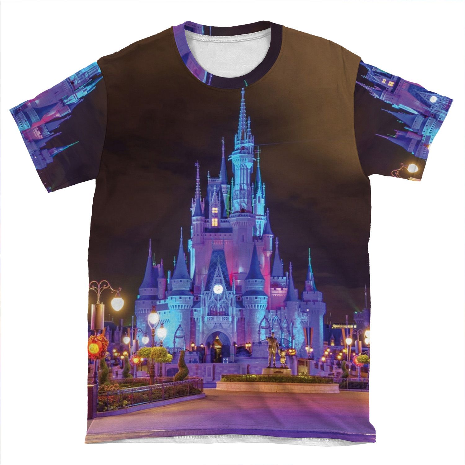 Castle AOP T-shirt Tee