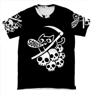 Cat Got Your Soul? Ii AOP T-shirt Tee