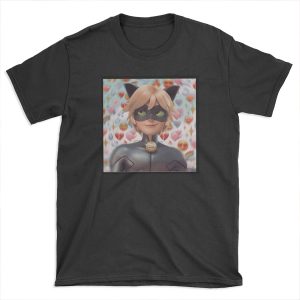 Cat Noir Edit Sticker & Pillow T-shirt Tee