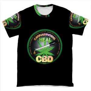 Cbd Cannabinoids In Hemp Oil Cures Learn Truth About Use Of Hemp Oil To Cure Illness And Pains. AOP T-shirt Tee