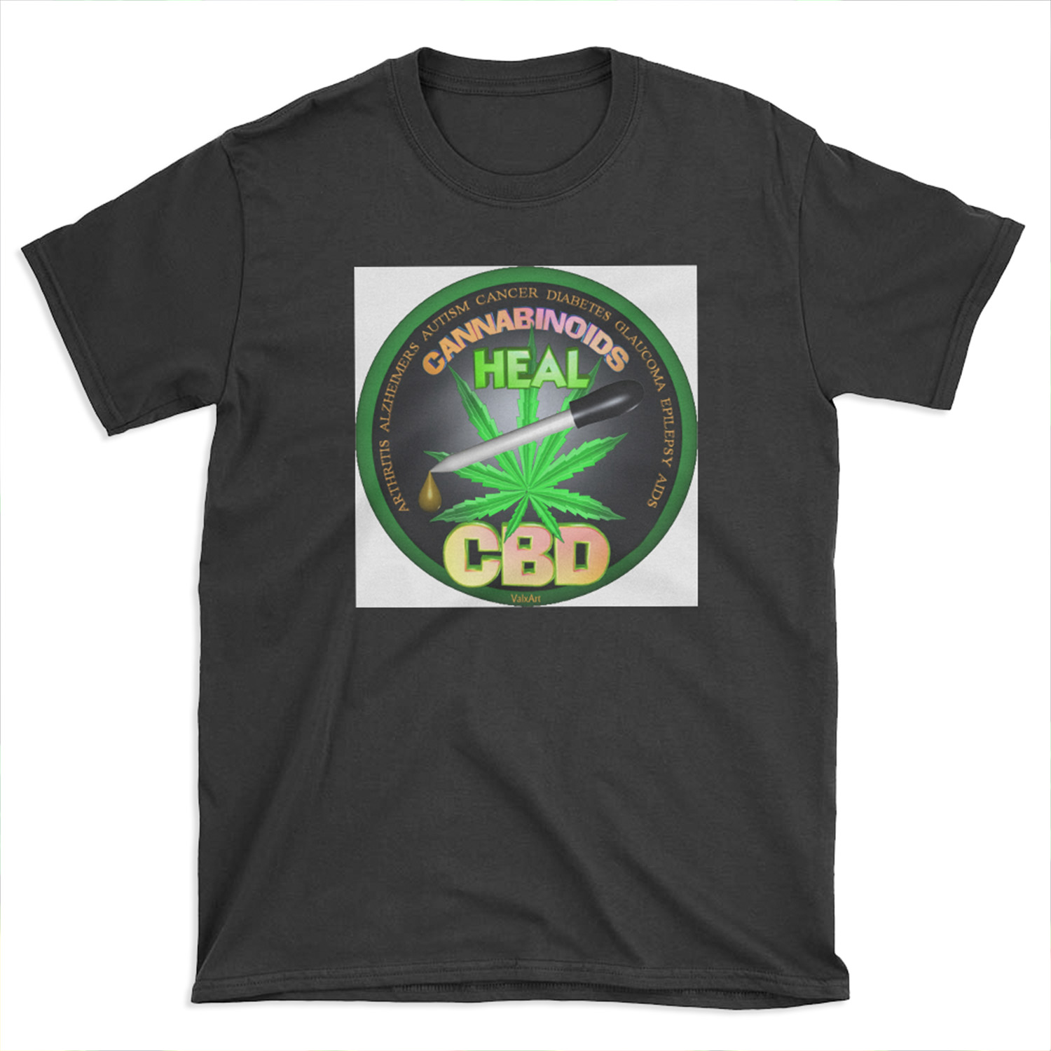 CBD Cannabinoids in Hemp oil Cures learn truth about use of hemp oil to cure illness and pains. T-shirt Tee