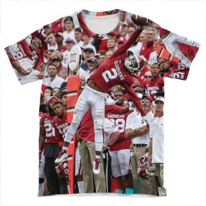 Ceedee Lamb Oklahoma Sooners AOP T-shirt Tee