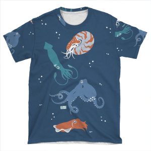 Cephalopods! AOP T-shirt Tee