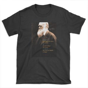 Charles Darwin Quote 3 T-shirt Tee