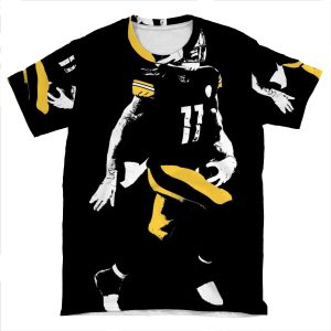 Chase Claypool Pittsburgh Variant AOP T-shirt Tee