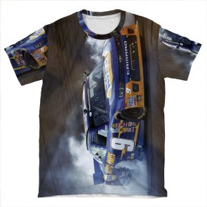 Chase Elliott Burning Out AOP T-shirt Tee