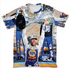 Chase Elliott Championship 2020 AOP T-shirt Tee