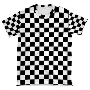Checkerboard AOP T-shirt Tee