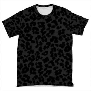 Cheetah Print AOP T-shirt Tee