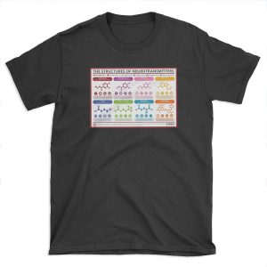 Chemical Structures of Neurotransmitters T-shirt Tee