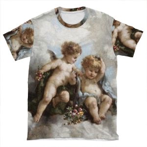 Cherub Renaissance Art Aesthetic *Updated* AOP T-shirt Tee