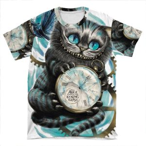 Cheshire Cat 3 AOP T-shirt Tee