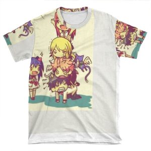 Chibi Fairy Tail AOP T-shirt Tee