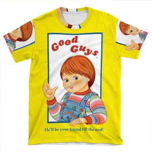 Child's Play - Good Guys - Chucky AOP T-shirt Tee