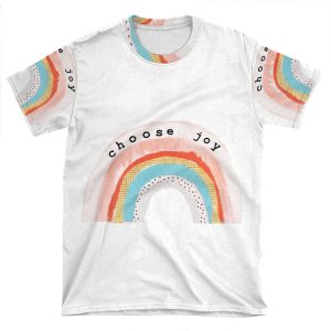Choose Joy AOP T-shirt Tee