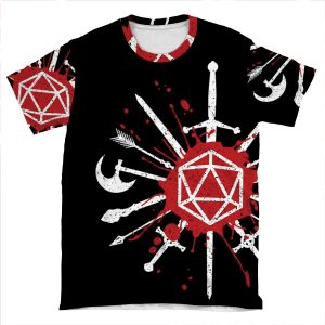 Choose Your Weapon AOP T-shirt Tee