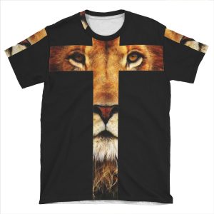 Christian Cross 2 AOP T-shirt Tee