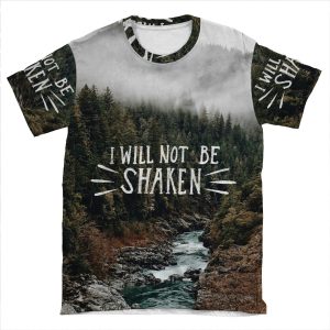 Christian Quote AOP T-shirt Tee