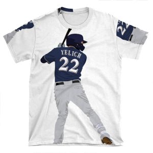Christian Yelich Mvp AOP T-shirt Tee