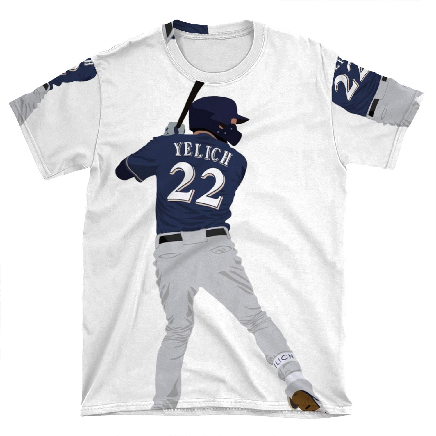 Christian Yelich Mvp AOP T-shirt Tee