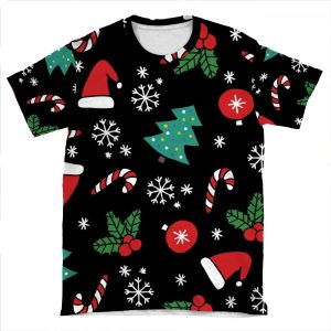 Christmas 2 AOP T-shirt Tee