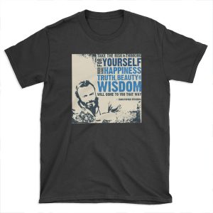 Christopher Hitchens: Think For Yourself T-shirt Tee
