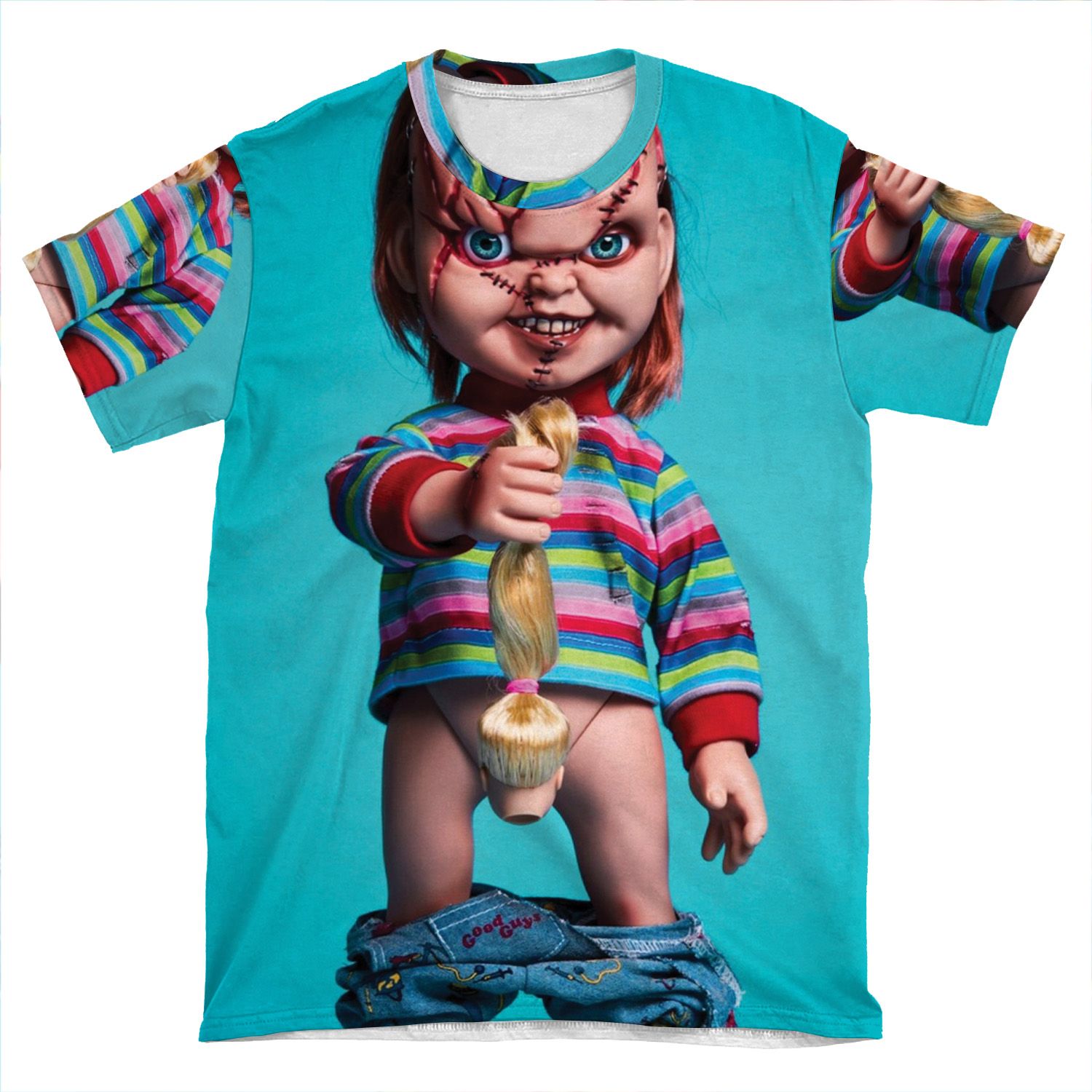 Chucky Child's Play AOP T-shirt Tee