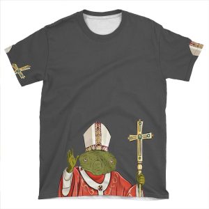 Church Of Clarence The Big Lez Show AOP T-shirt Tee