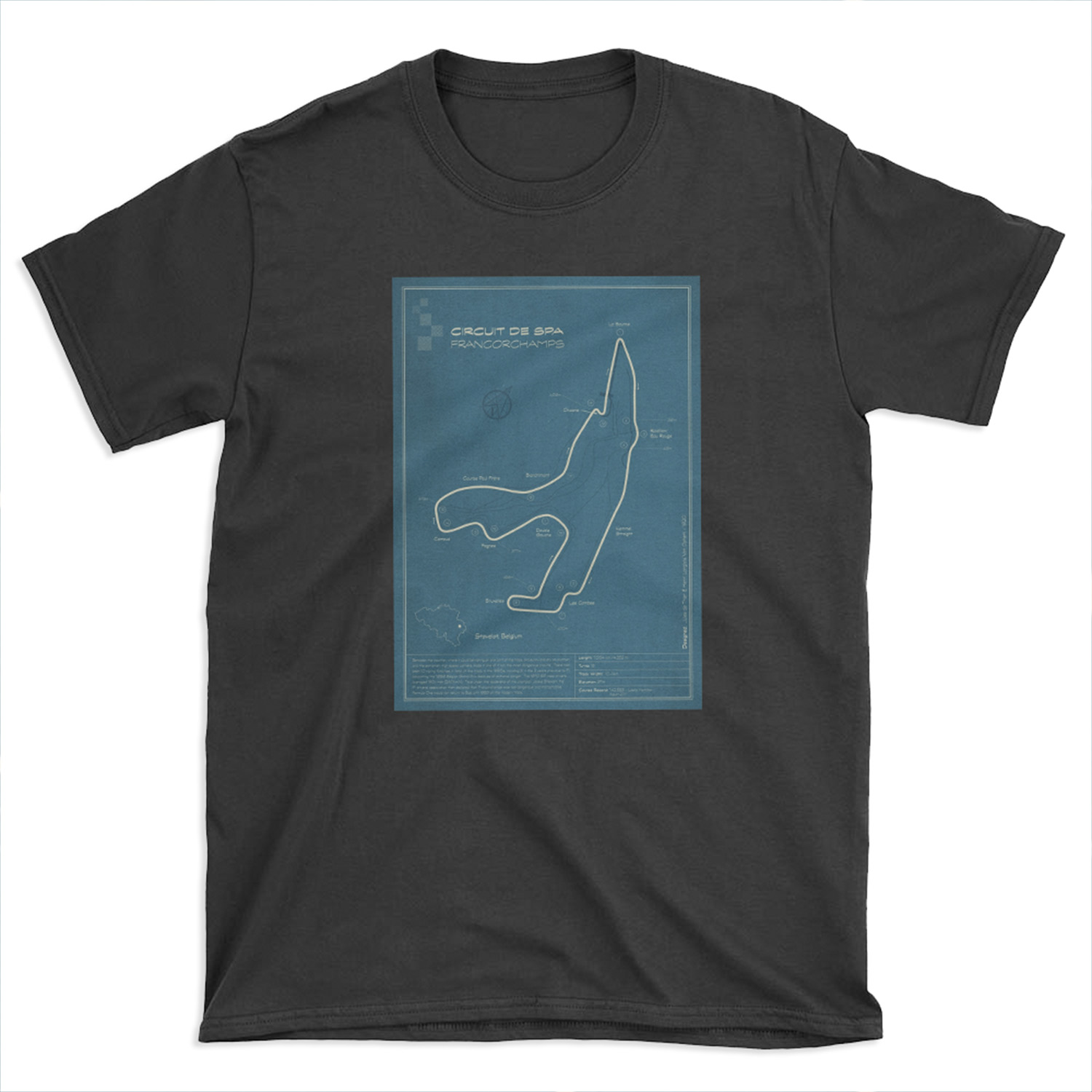 Circuit de Spa Franchorchamps T-shirt Tee