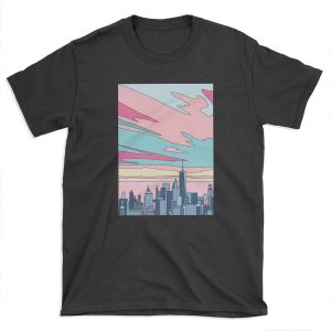 City sunset by Elebea T-shirt Tee