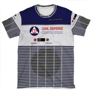 Civil Defense Radio AOP T-shirt Tee
